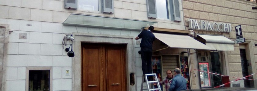 Vetreria Roma - Pensiline in vetro su misura - Gianni Giusti